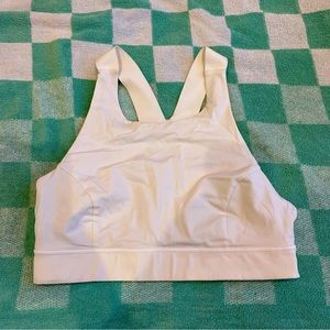 White Lululemon Sports Bra